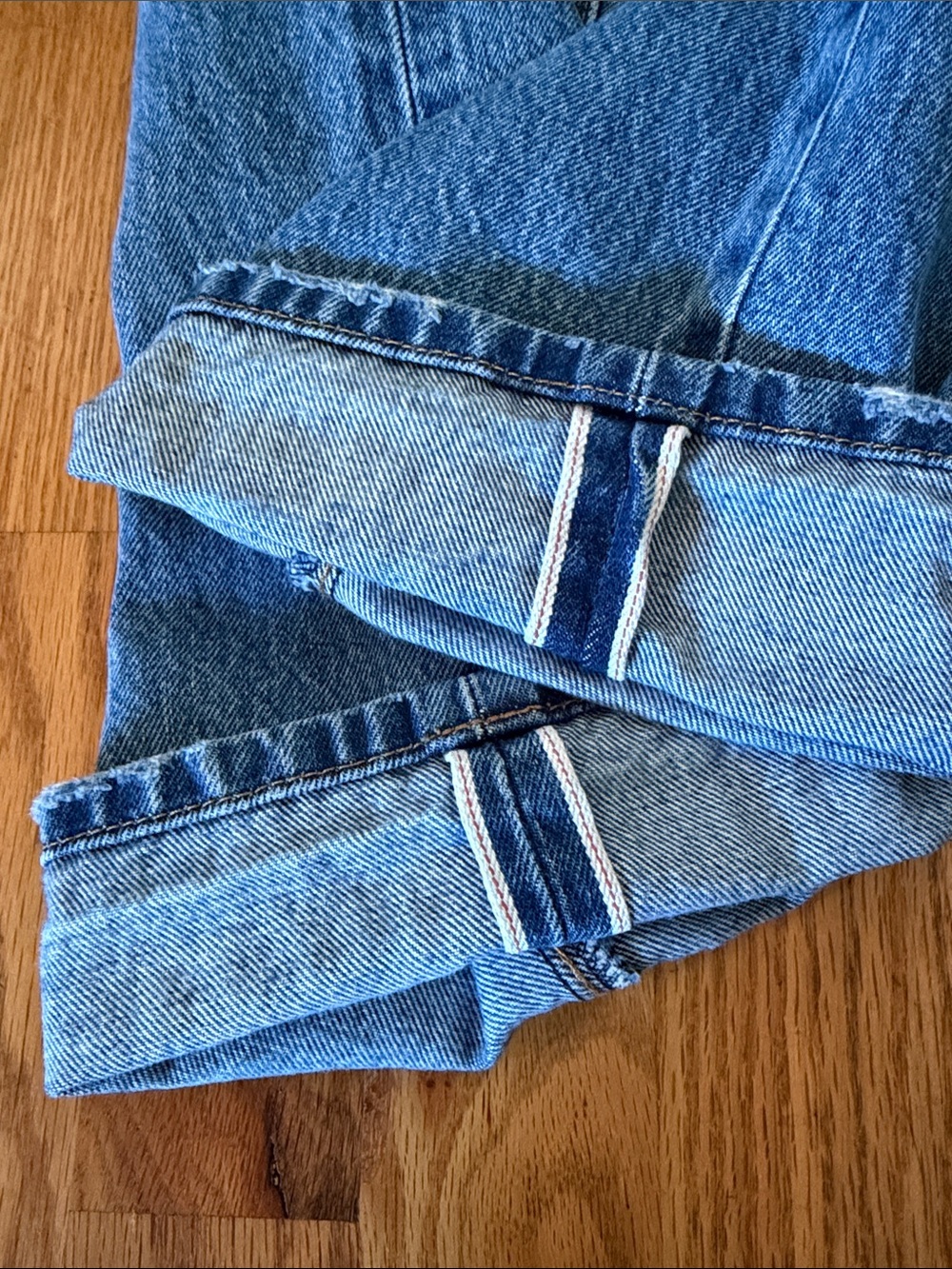 Levi’s Selvedge redline Wedgie Straight 29 woman’s jeans - Picture 7 of 9